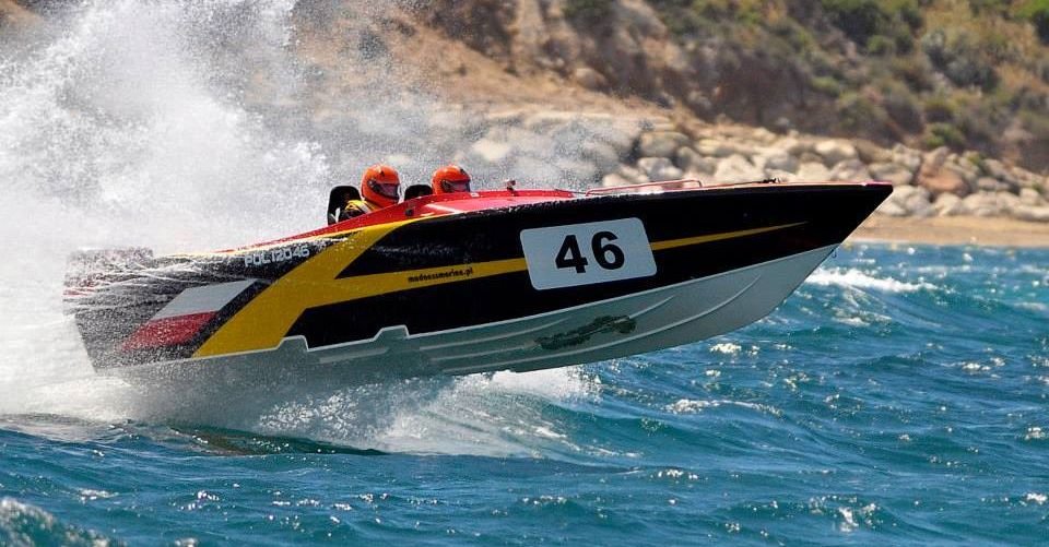 No. 46 Racing Powerboat